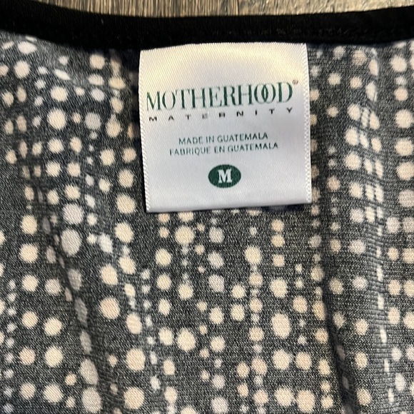 3/4 sleeves motherhood maternity top tie in the back size small - Picture 2 of 4